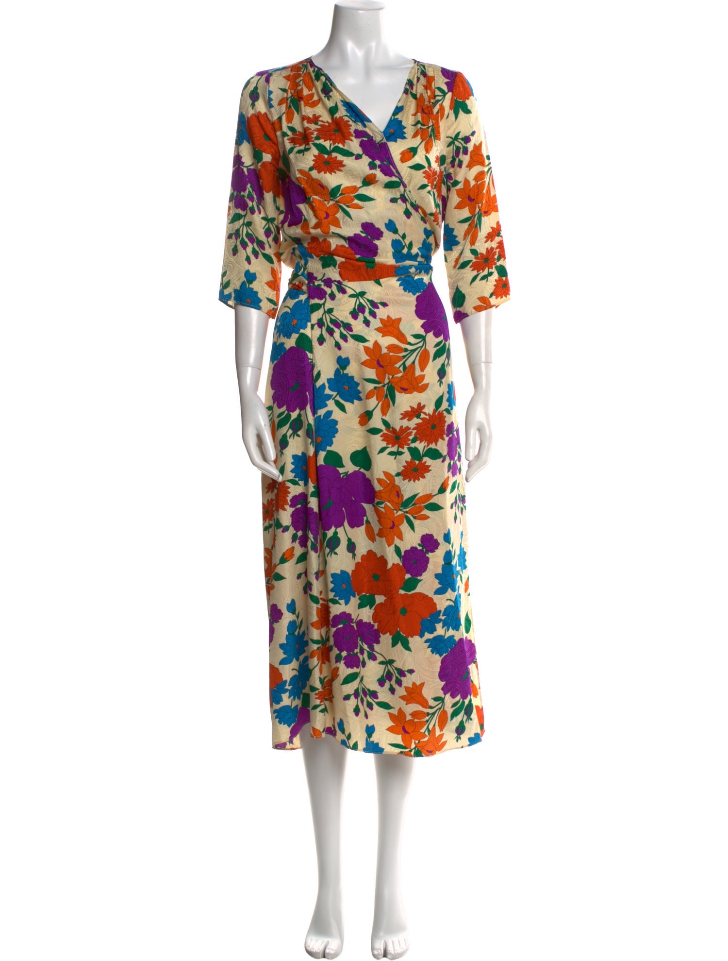 Warm Silk Long Dress