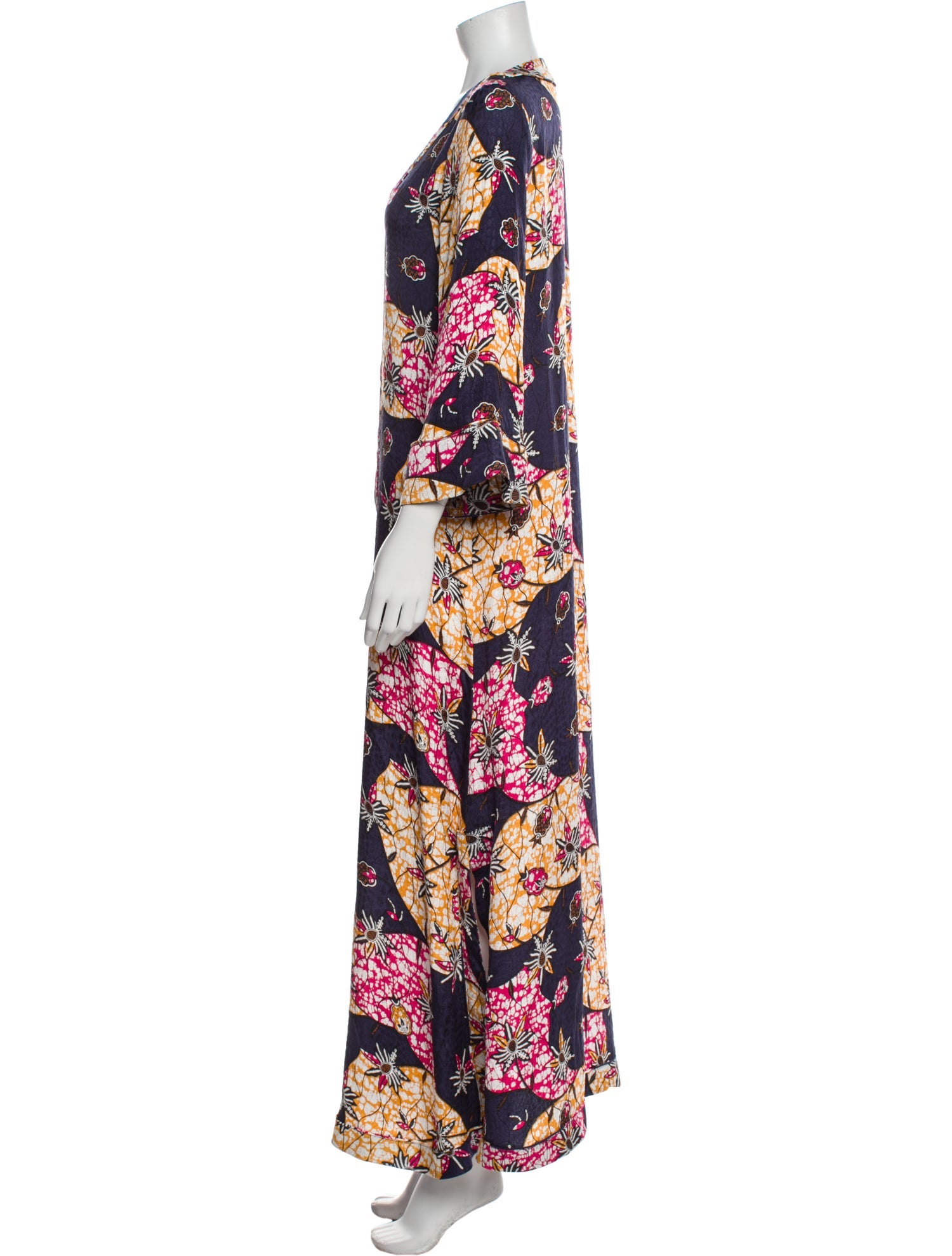 Warm Silk Long Dress
