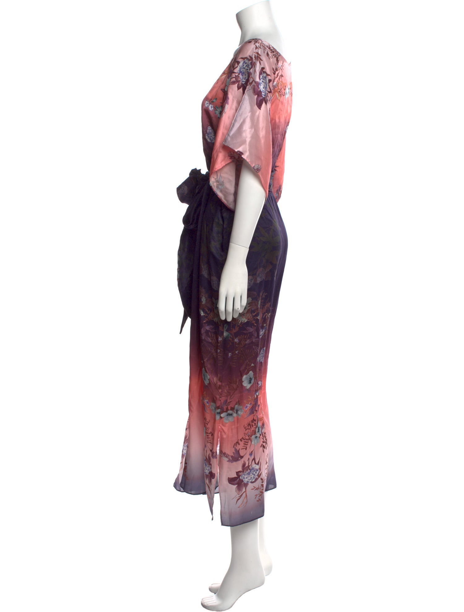 Warm Silk Long Dress