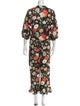 Warm Floral Print Pant Set