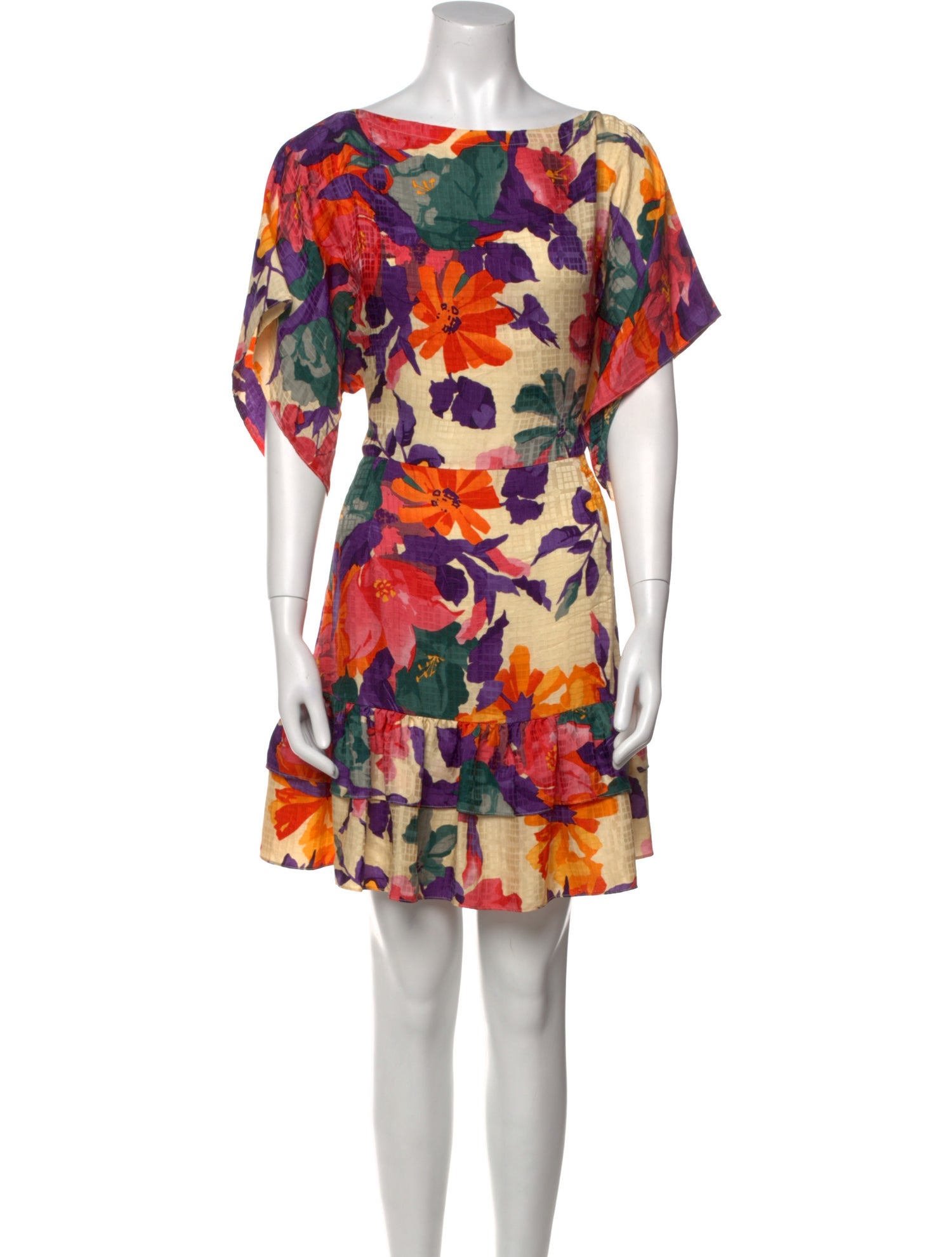 Warm Silk Mini Dress