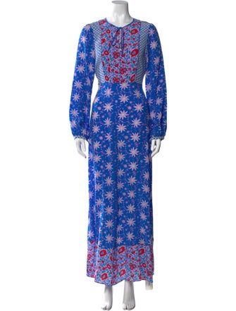 Warm Silk Long Dress