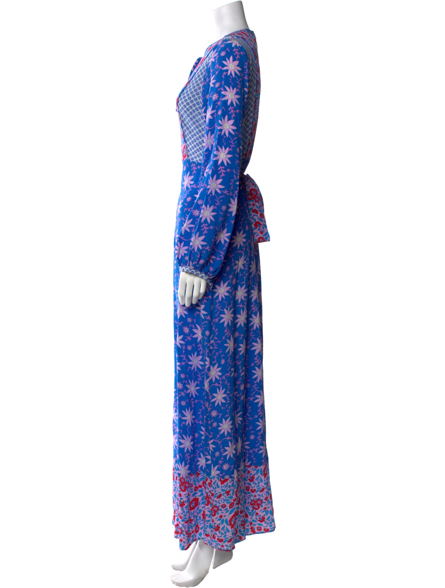 Warm Silk Long Dress