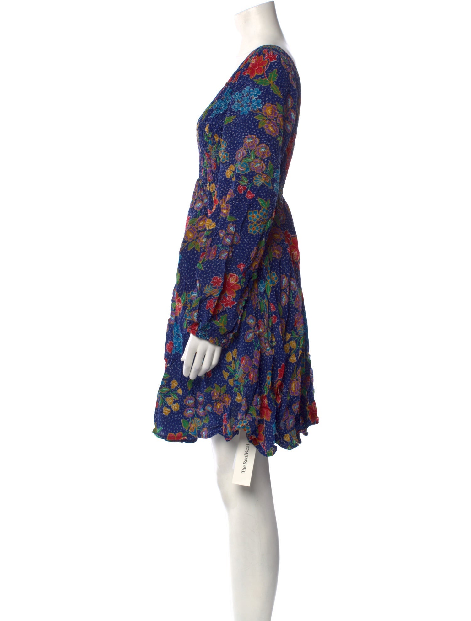 Warm Silk Mini Dress