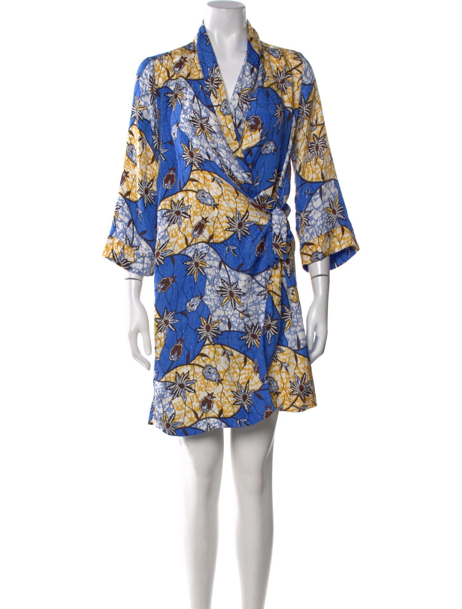 Warm Silk Mini Dress