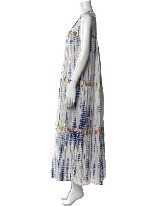 Warm Printed Long Dress