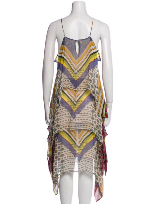 Warm Printed Long Dress