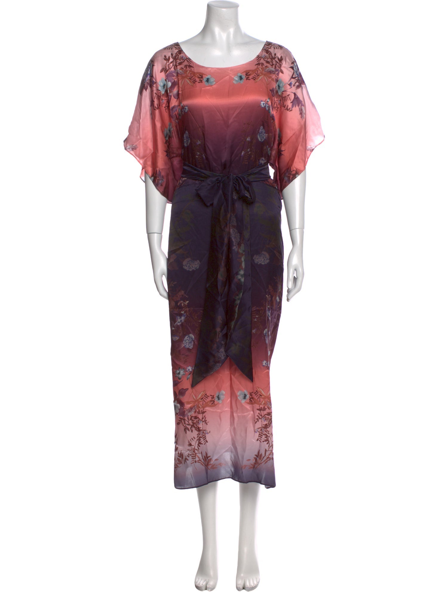 Warm Silk Long Dress