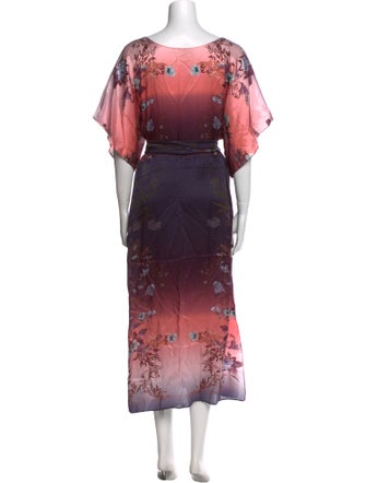 Warm Silk Long Dress