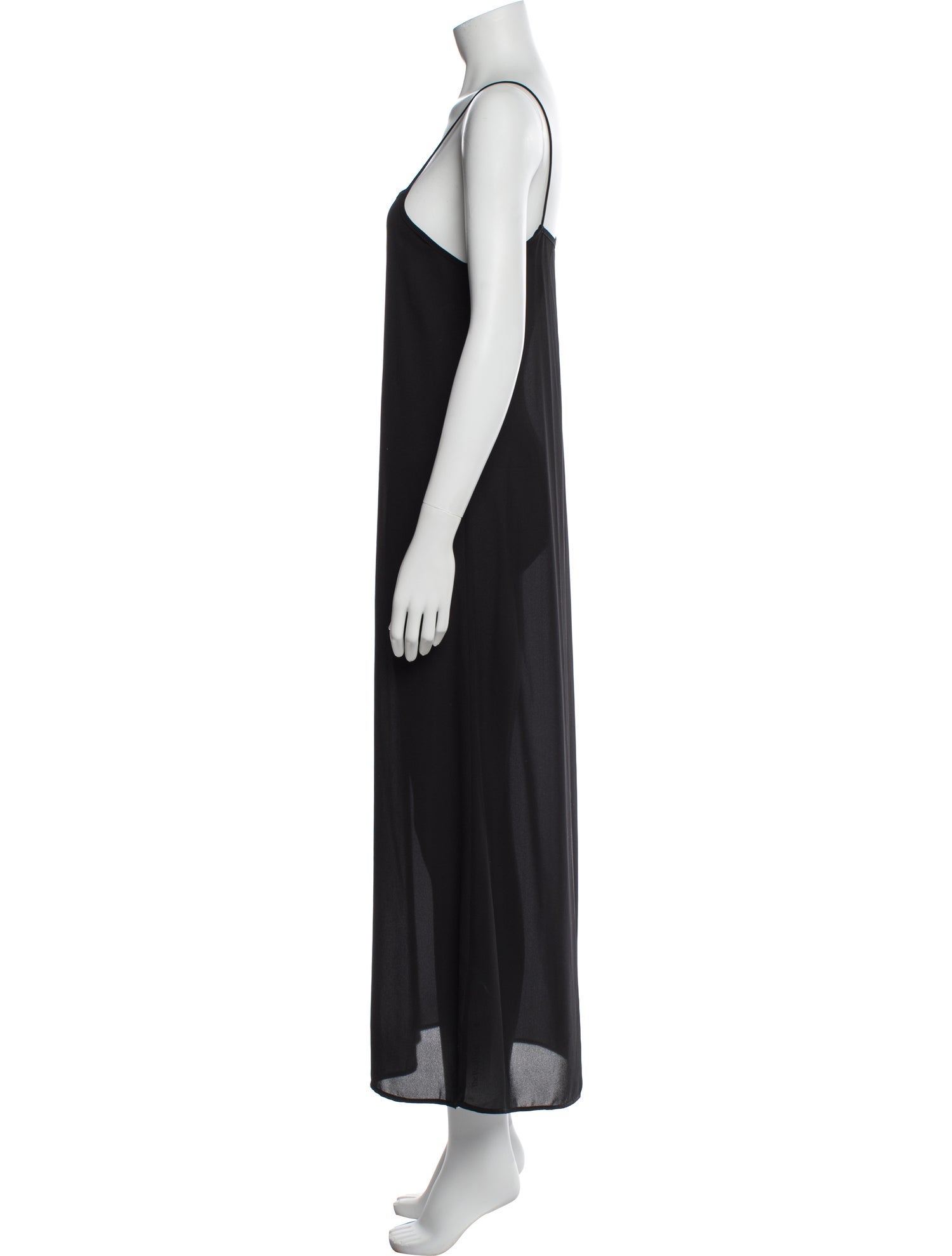 Warm Square Neckline Long Dress