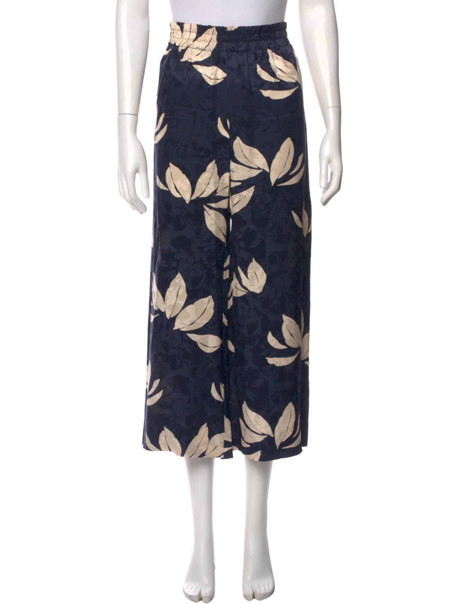 Warm Silk Wide Leg Pants