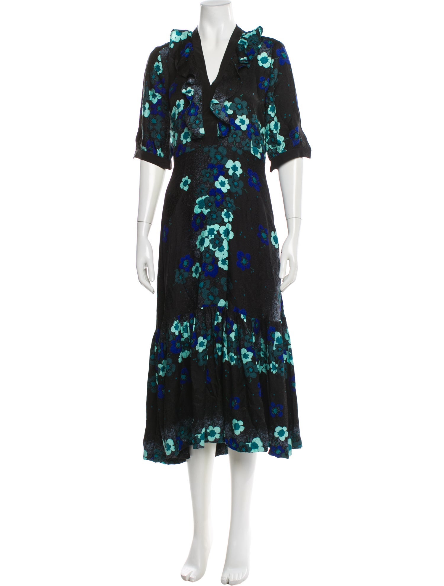 Warm Silk Long Dress