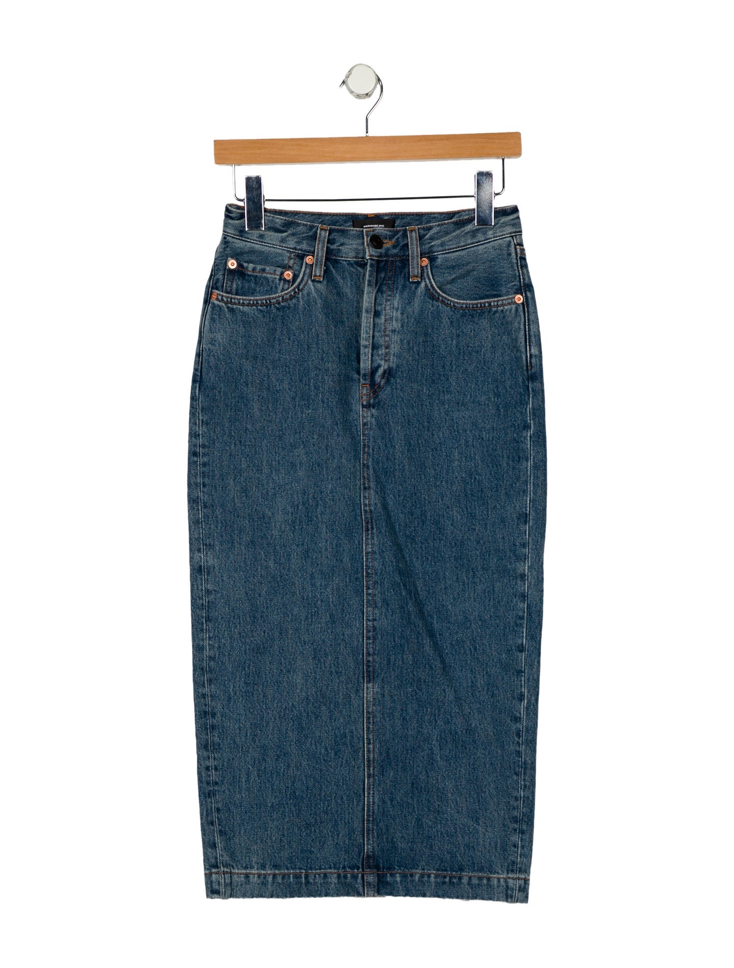 WARDROBE.NYC Midi Length Skirt