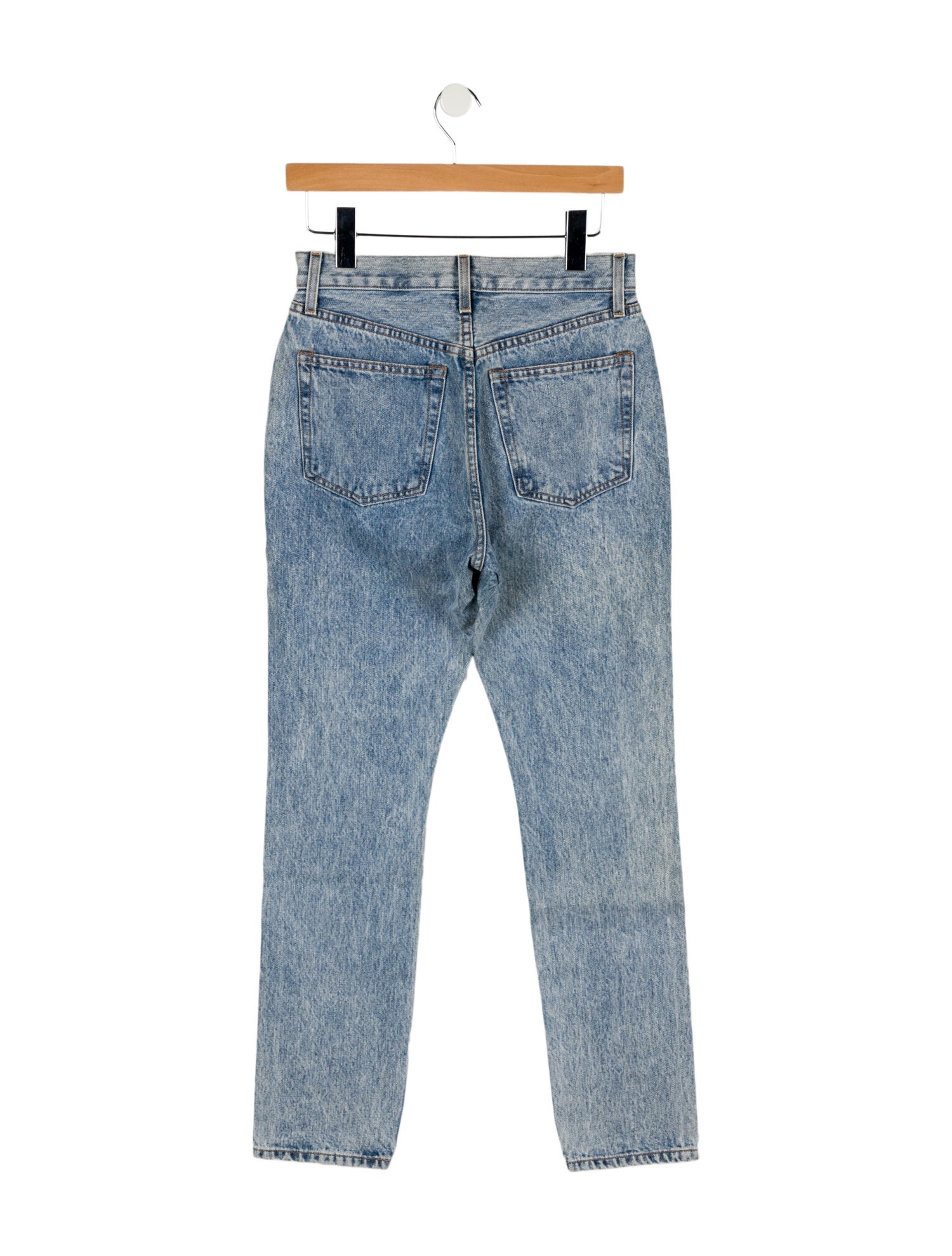 WARDROBE.NYC High-Rise Straight Leg Jeans w/ Tags