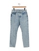 WARDROBE.NYC Mid-Rise Straight Leg Jeans