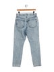 WARDROBE.NYC Mid-Rise Straight Leg Jeans