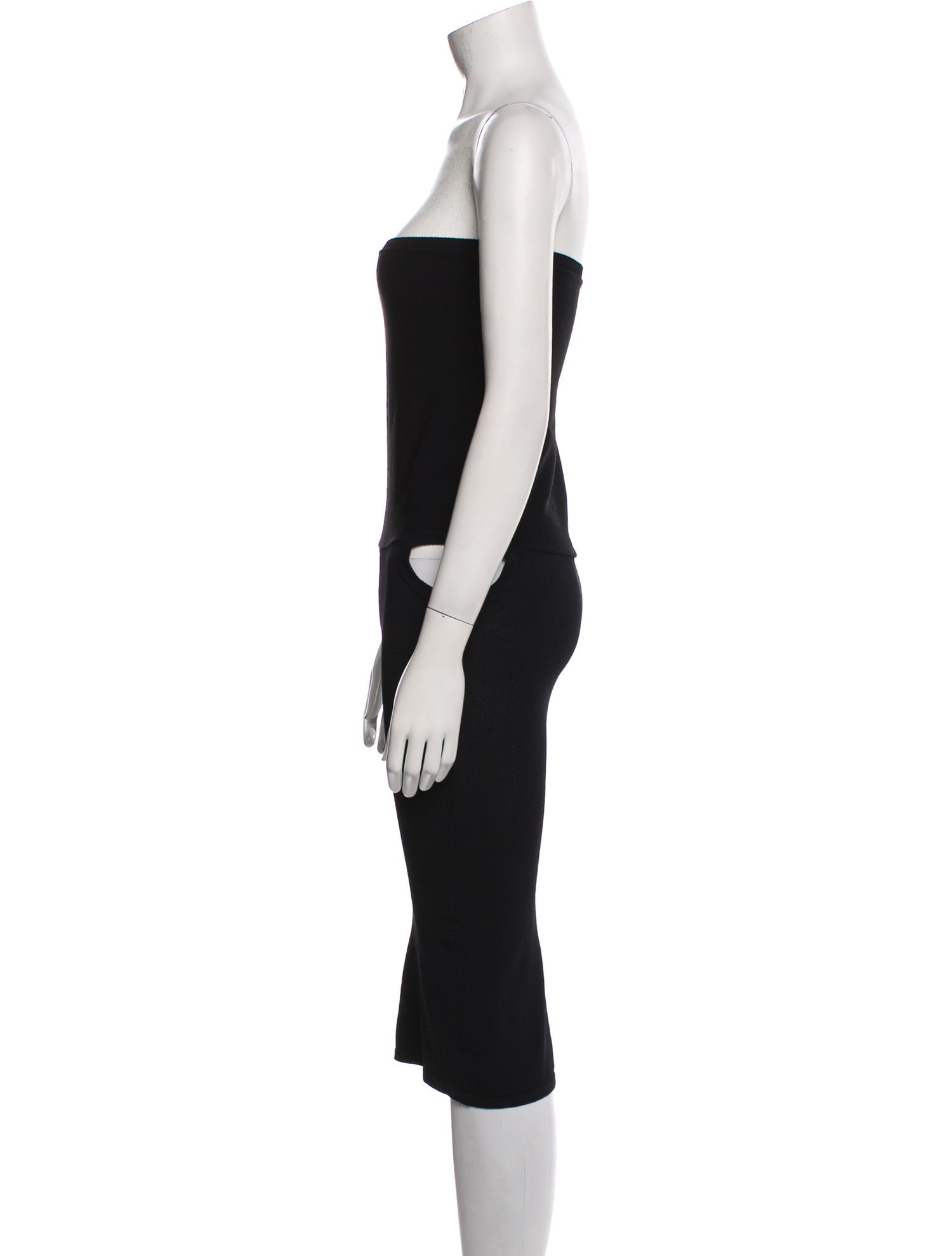WARDROBE.NYC Strapless Mini Dress