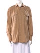 WARDROBE.NYC Long Sleeve Button-Up Top