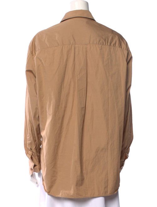 WARDROBE.NYC Long Sleeve Button-Up Top