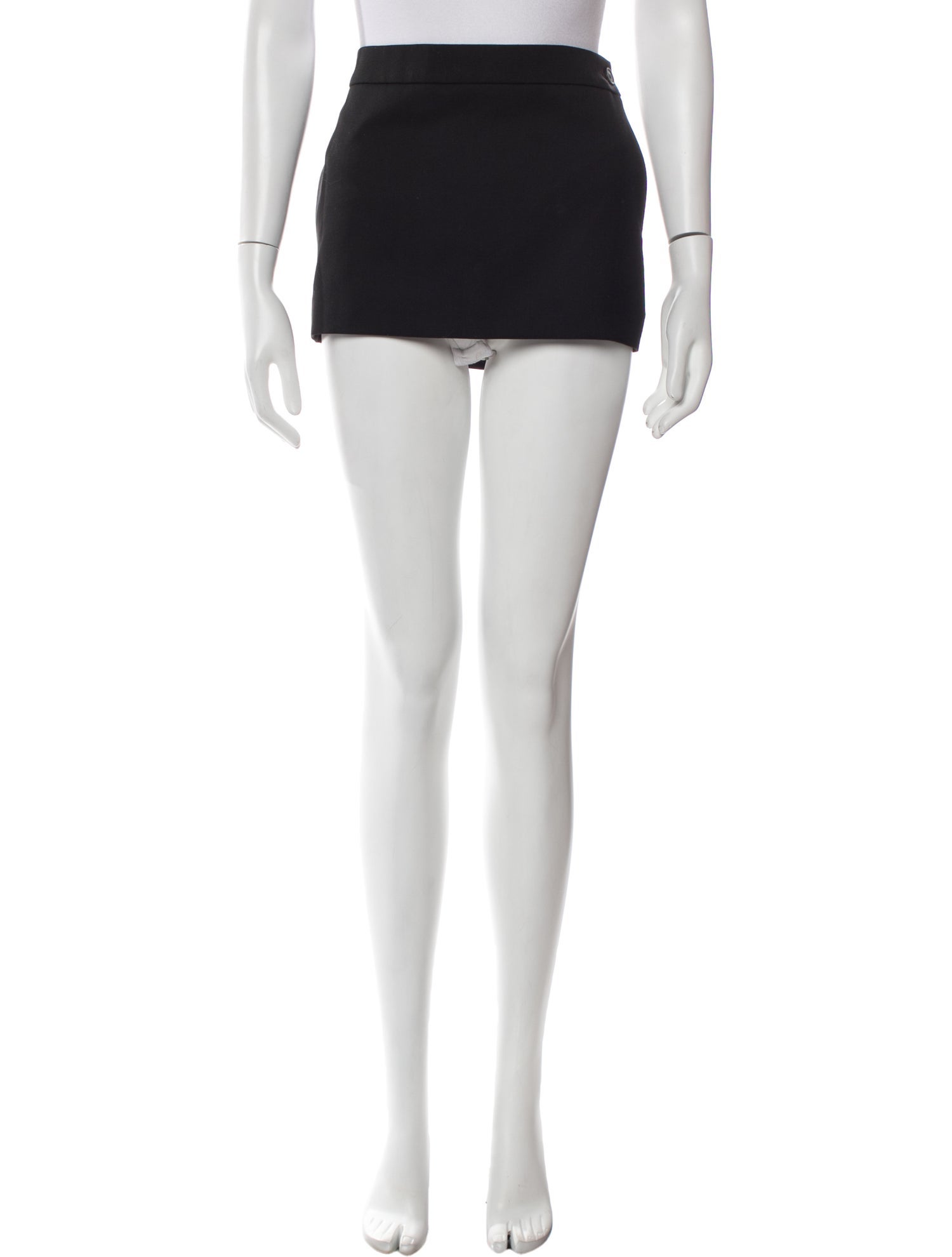 WARDROBE.NYC Virgin Wool Mini Skirt