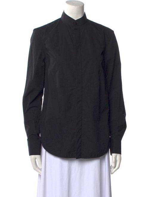 WARDROBE.NYC Long Sleeve Button-Up Top