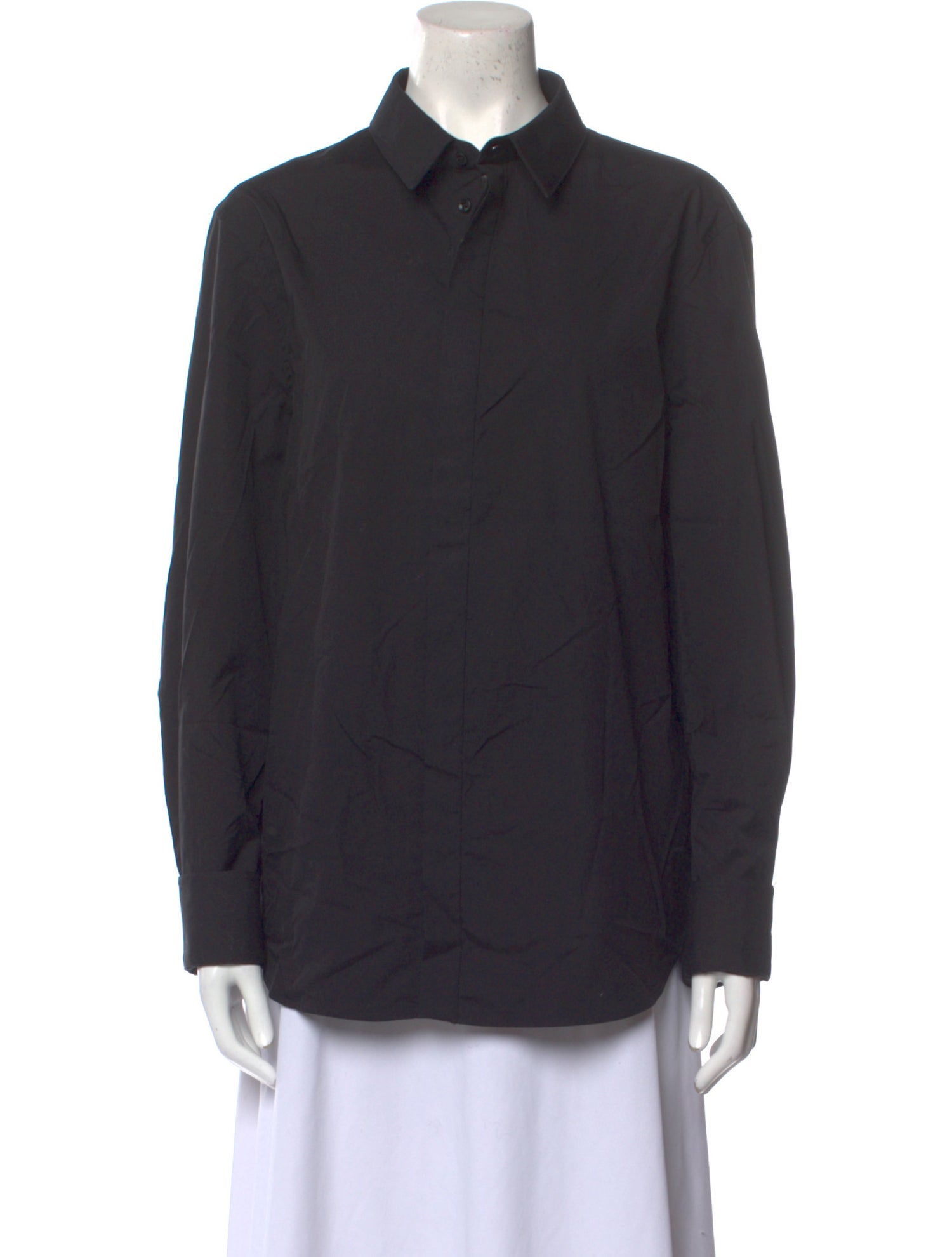 WARDROBE.NYC Long Sleeve Button-Up Top w/ Tags