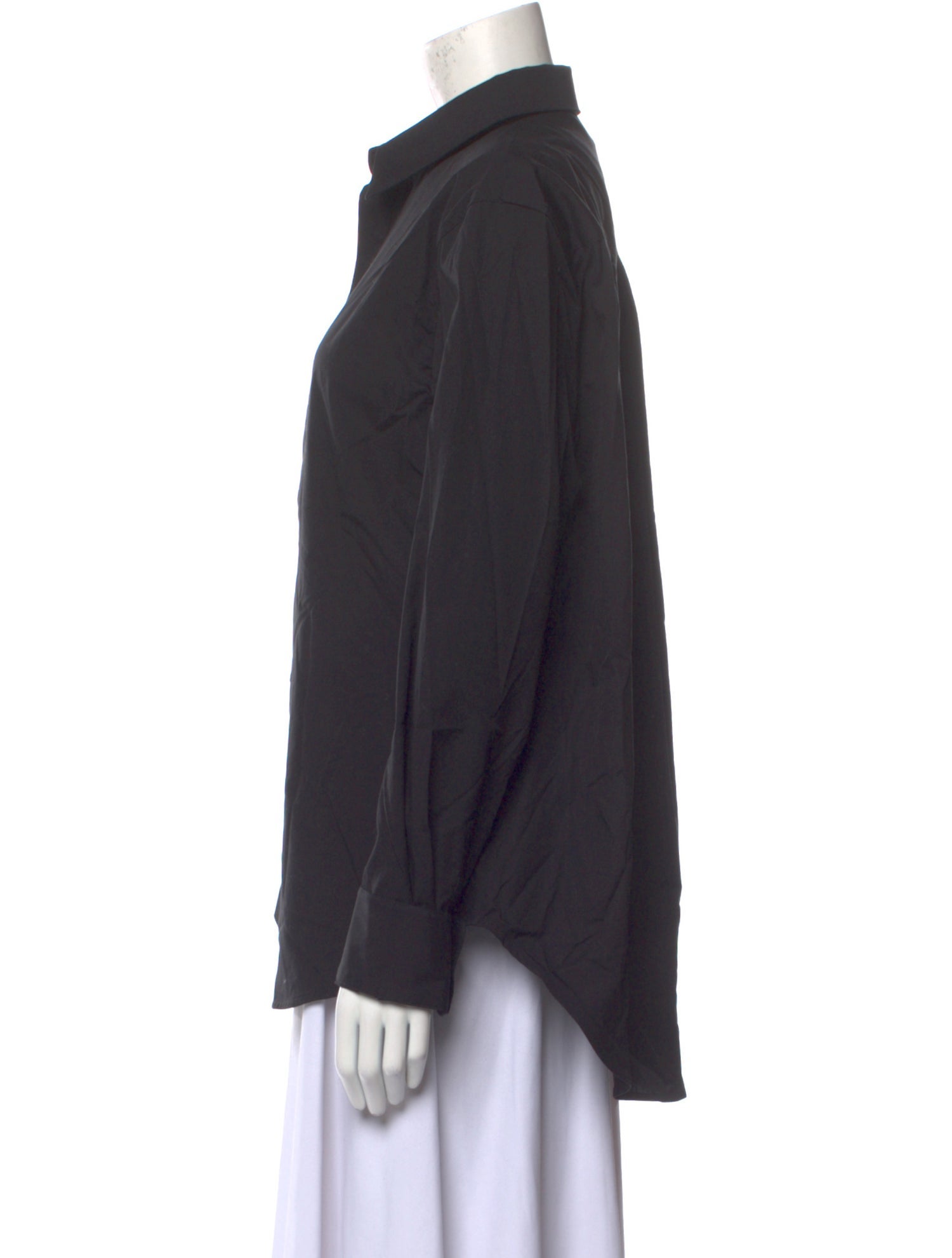 WARDROBE.NYC Long Sleeve Button-Up Top w/ Tags