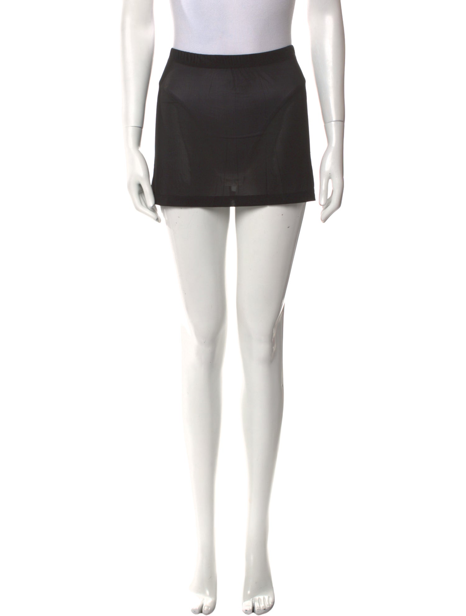 WARDROBE.NYC Wool Mini Skirt