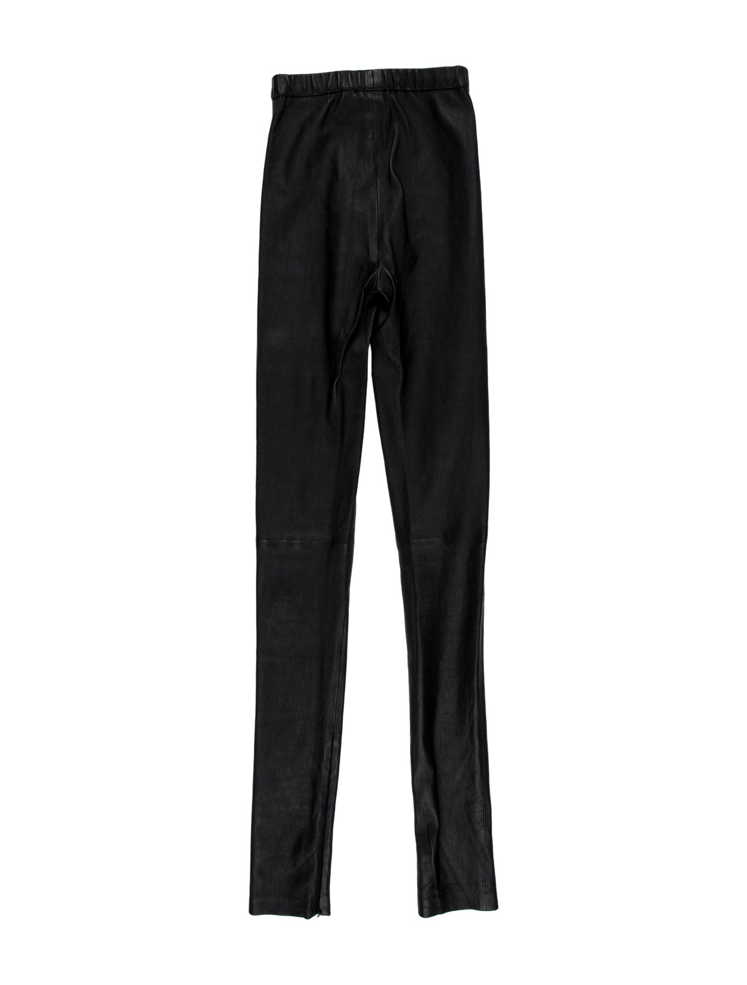 WARDROBE.NYC Lambskin Skinny Leg Pants