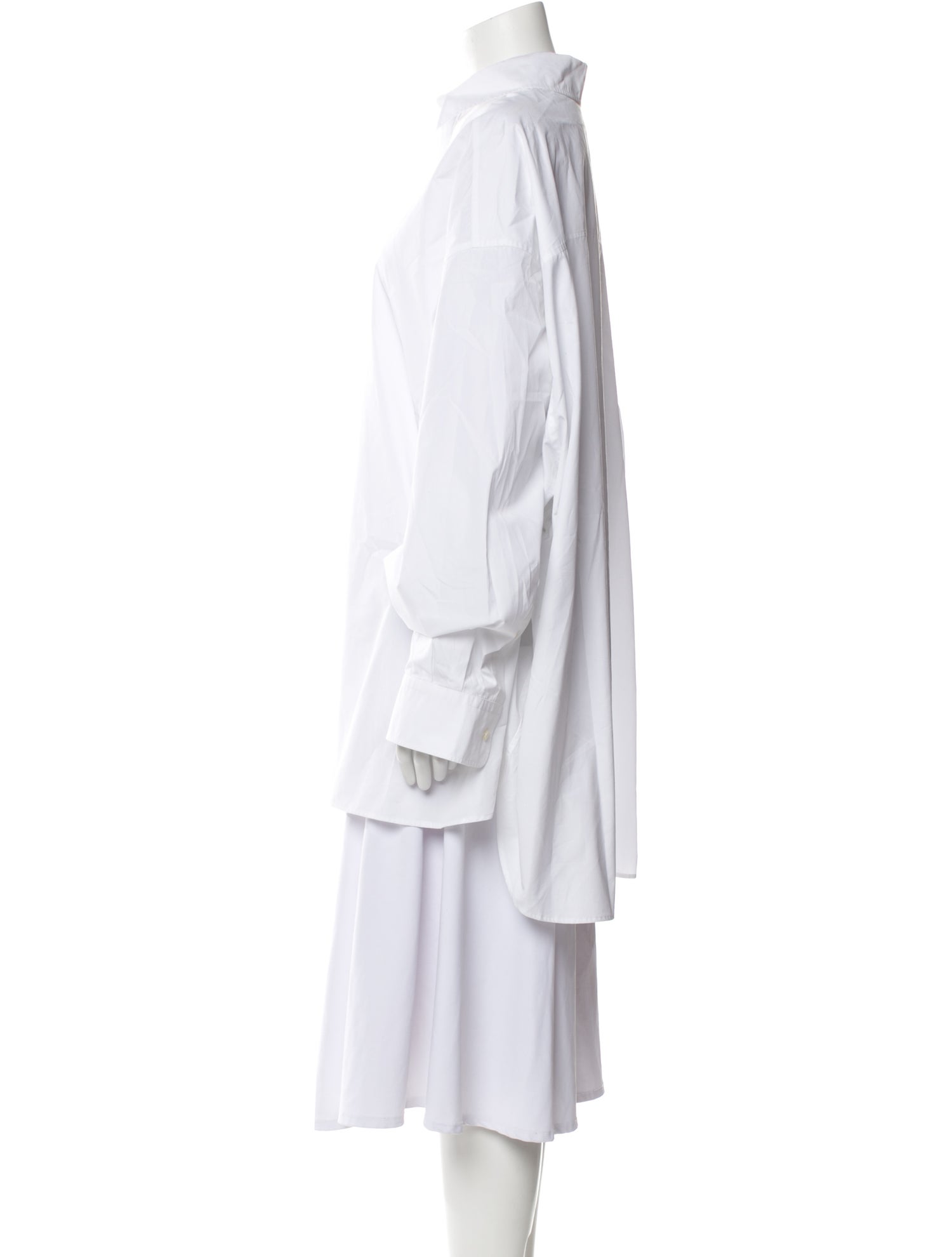 WARDROBE.NYC Vintage Long Sleeve Button-Up Top