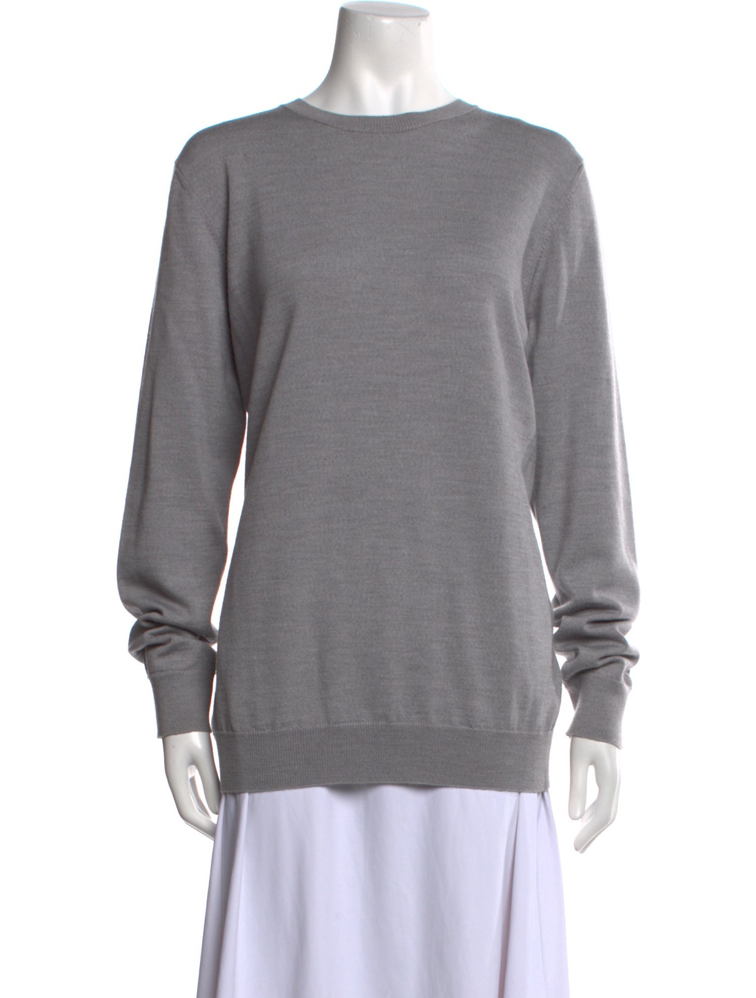 WARDROBE.NYC Wool Crew Neck Sweater