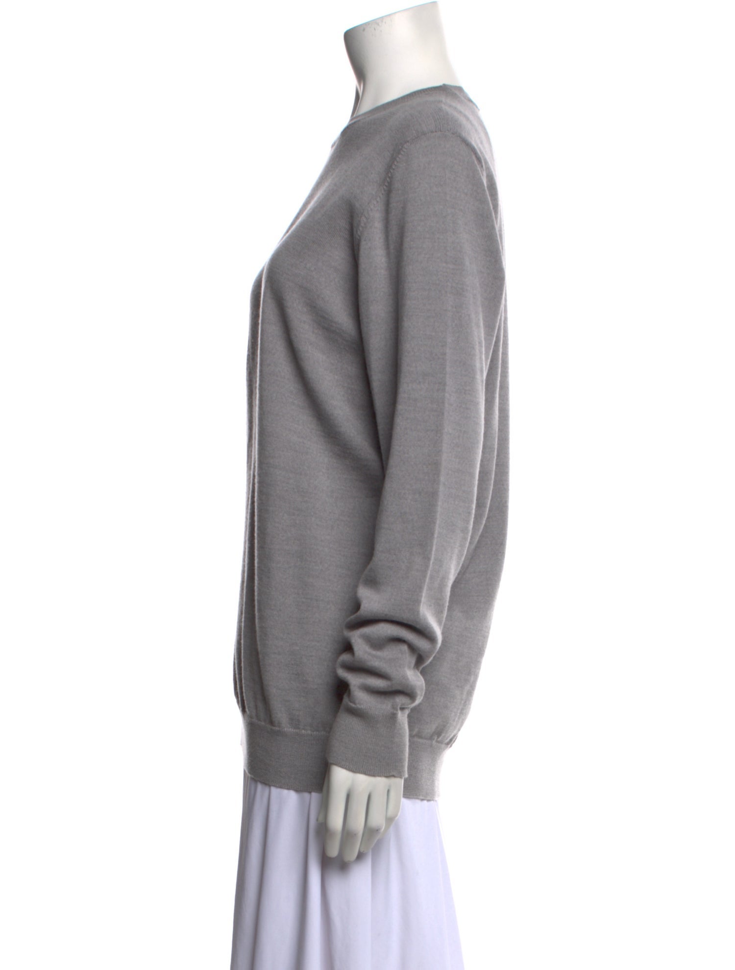 WARDROBE.NYC Wool Crew Neck Sweater