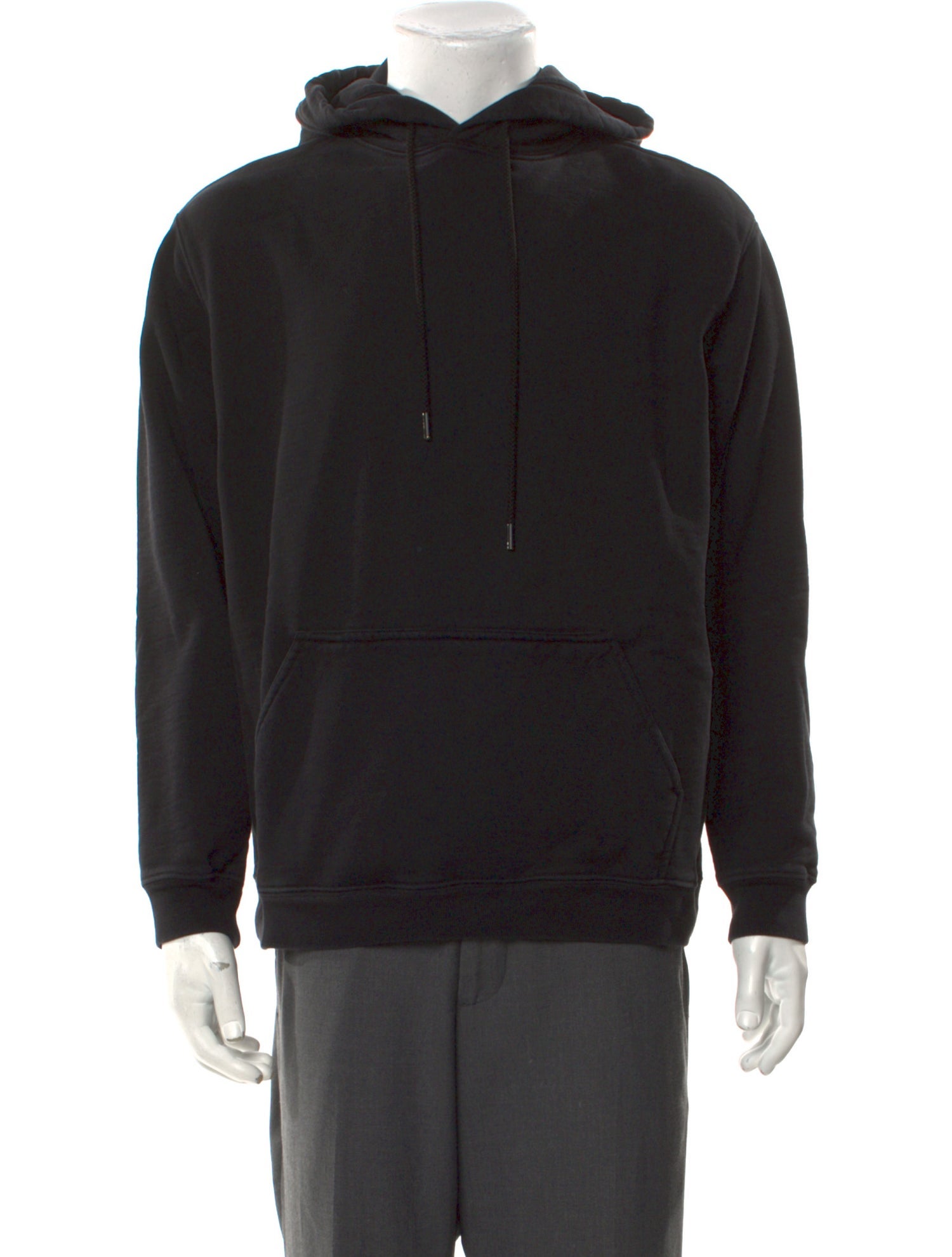 WARDROBE.NYC Mock Neck Long Sleeve Hoodie