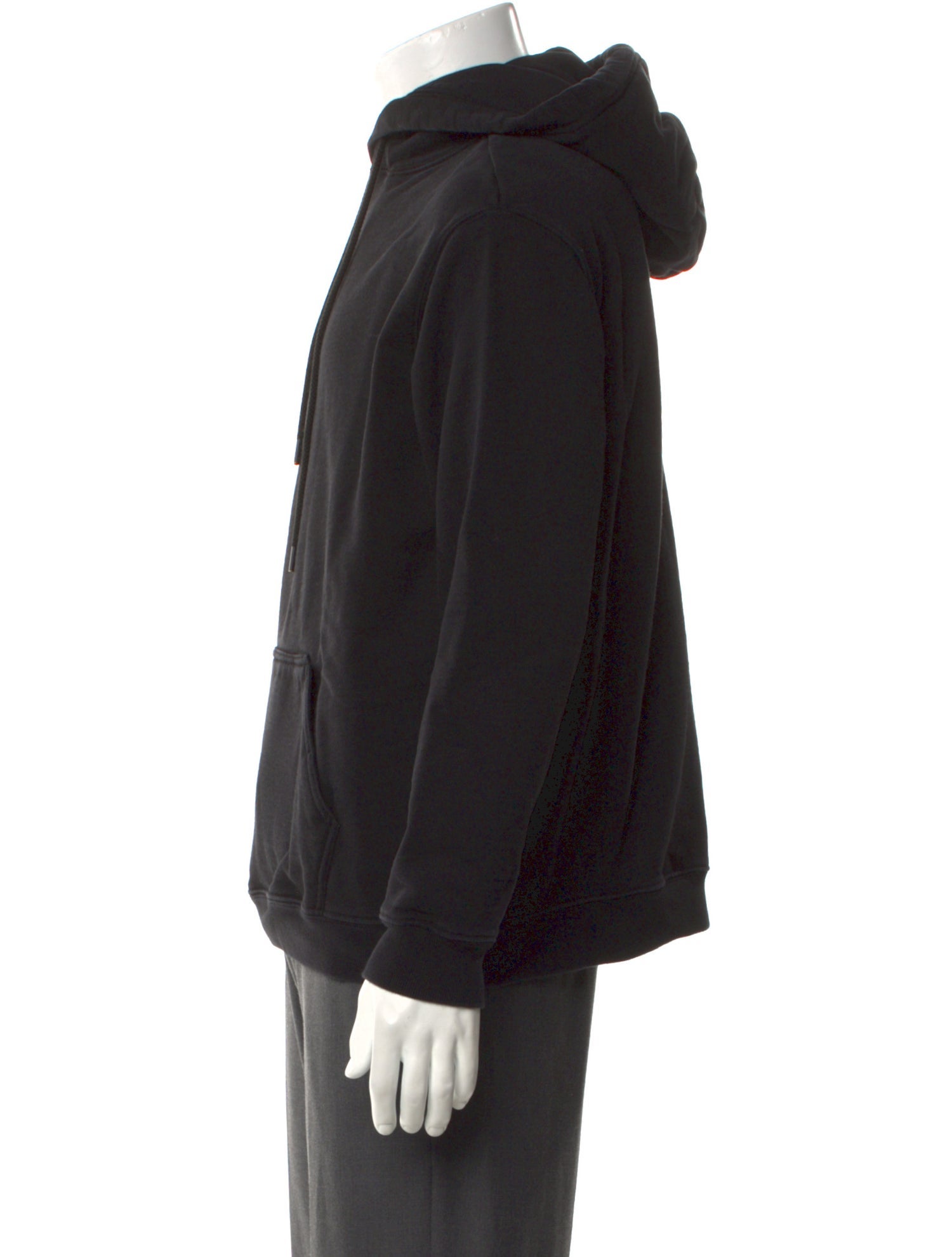 WARDROBE.NYC Mock Neck Long Sleeve Hoodie