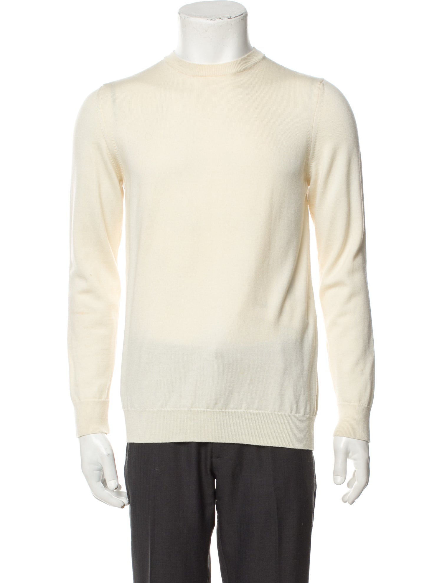 WARDROBE.NYC Wool Crew Neck Pullover