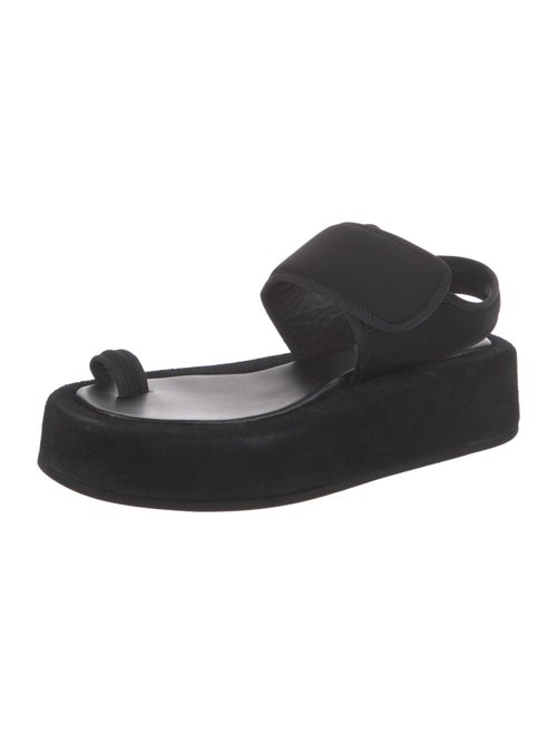 WARDROBE.NYC Neoprene Slingback Sandals