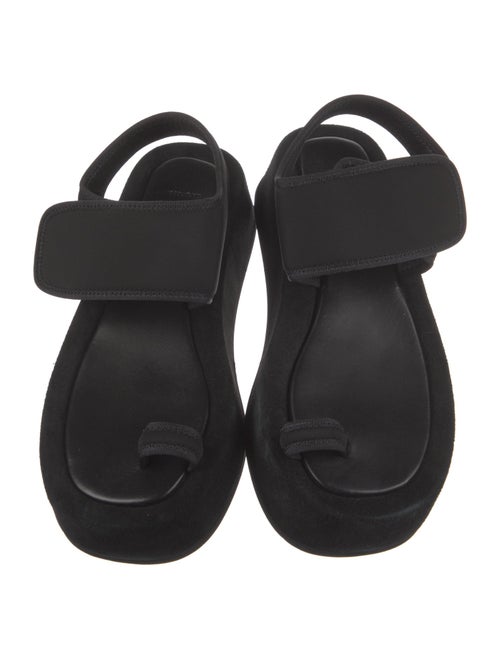 WARDROBE.NYC Neoprene Slingback Sandals