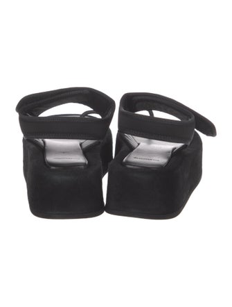 WARDROBE.NYC Neoprene Slingback Sandals