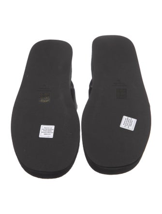 WARDROBE.NYC Neoprene Slingback Sandals