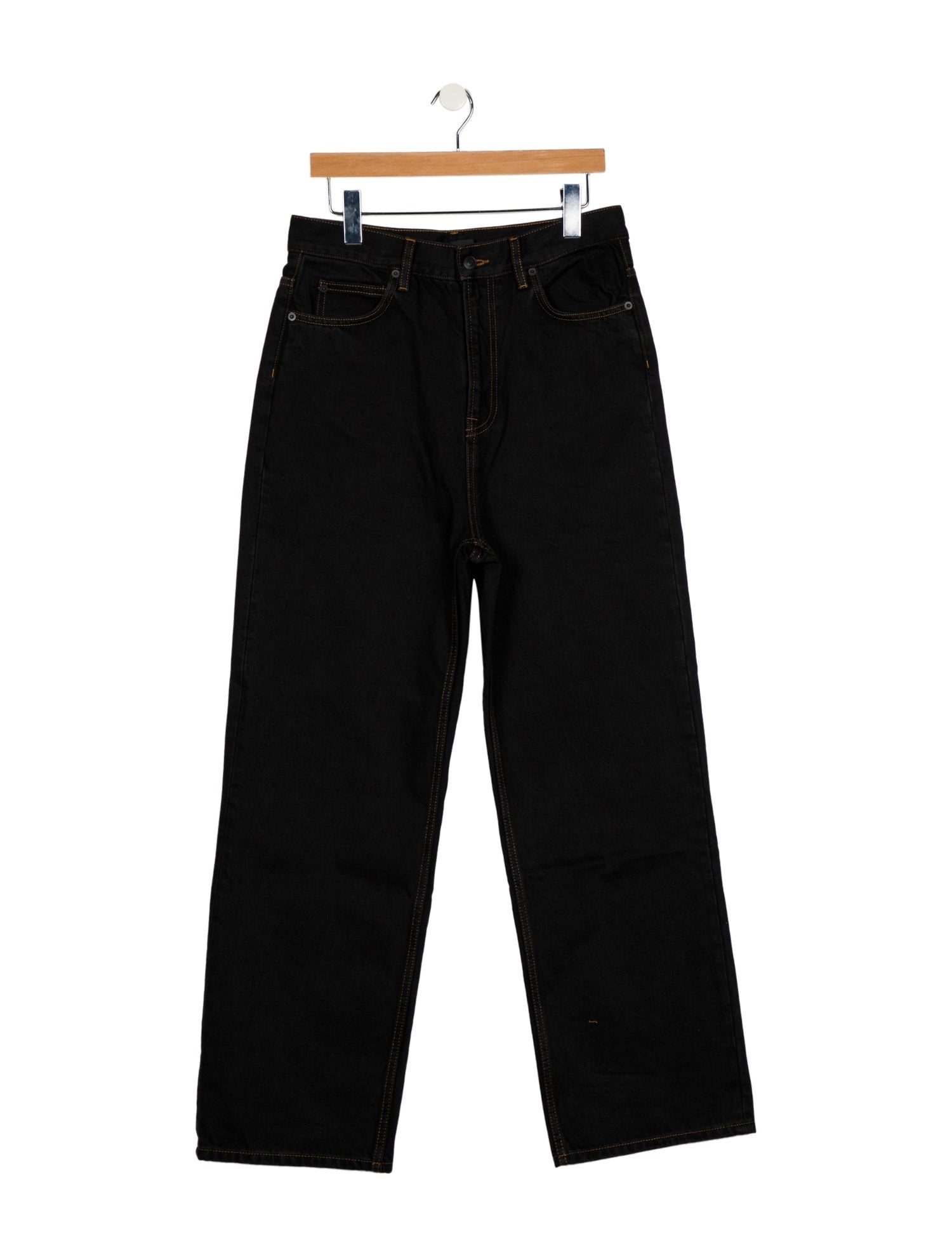 WARDROBE.NYC High-Rise Wide Leg Jeans w/ Tags