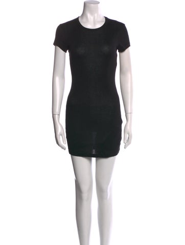 Wardrobe.nyc Dresses Crew Neck Mini Dress M