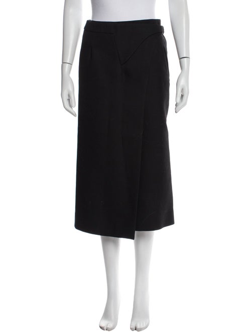 WARDROBE.NYC Virgin Wool Midi Length Skirt