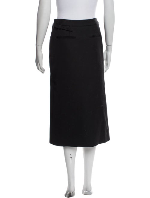 WARDROBE.NYC Virgin Wool Midi Length Skirt
