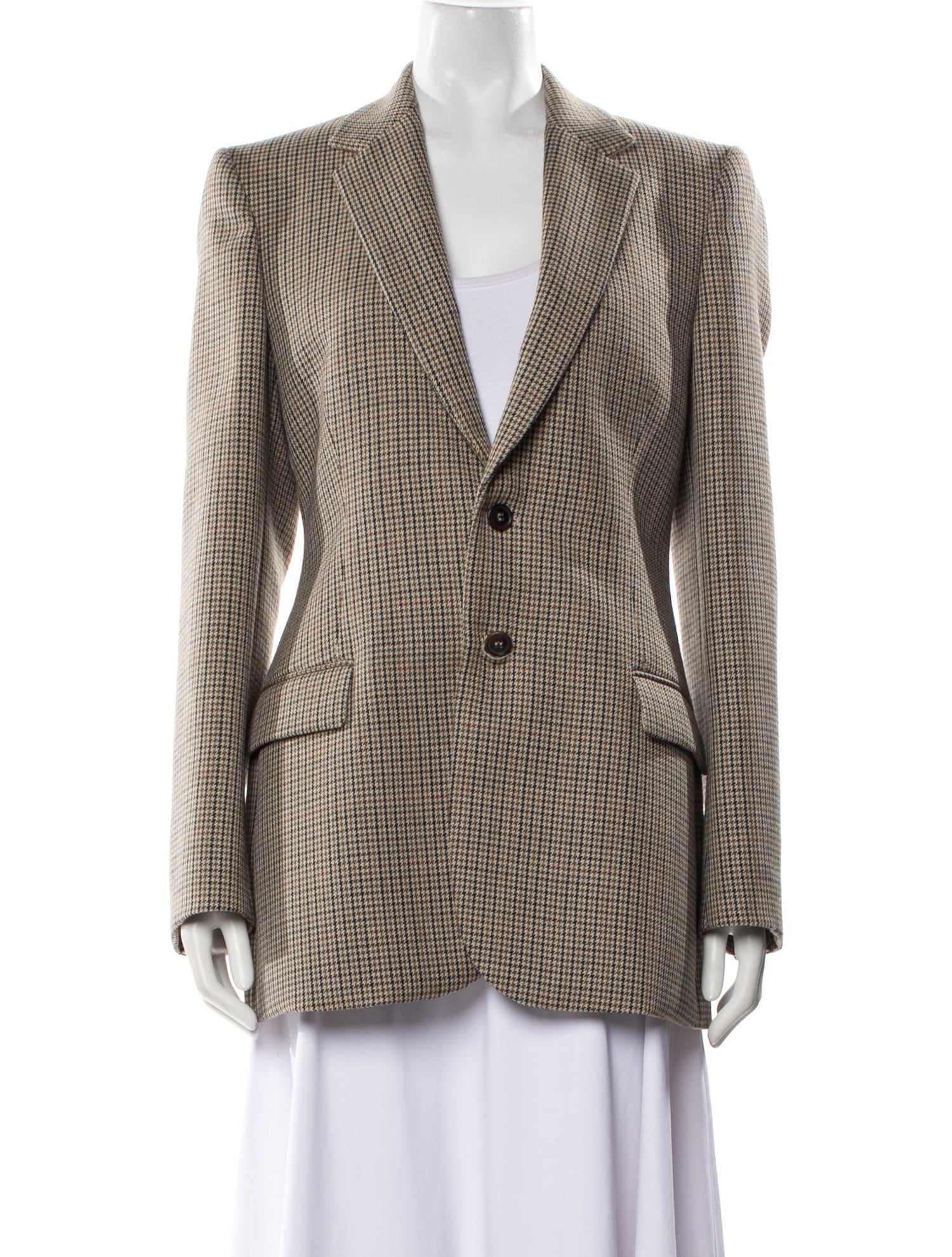 WARDROBE.NYC Plaid Print Skirt Set