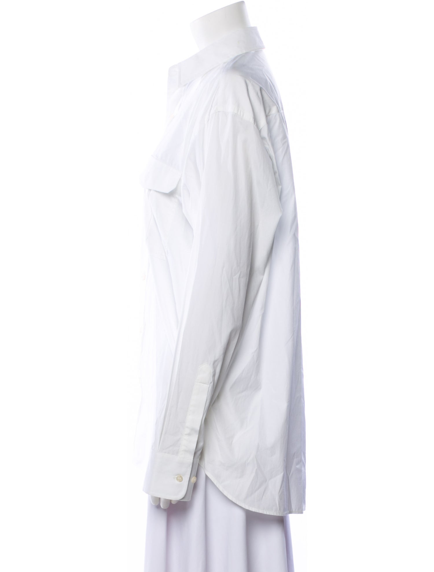 WARDROBE.NYC Long Sleeve Button-Up Top w/ Tags