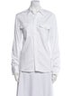 WARDROBE.NYC Long Sleeve Button-Up Top