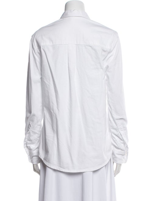 WARDROBE.NYC Long Sleeve Button-Up Top