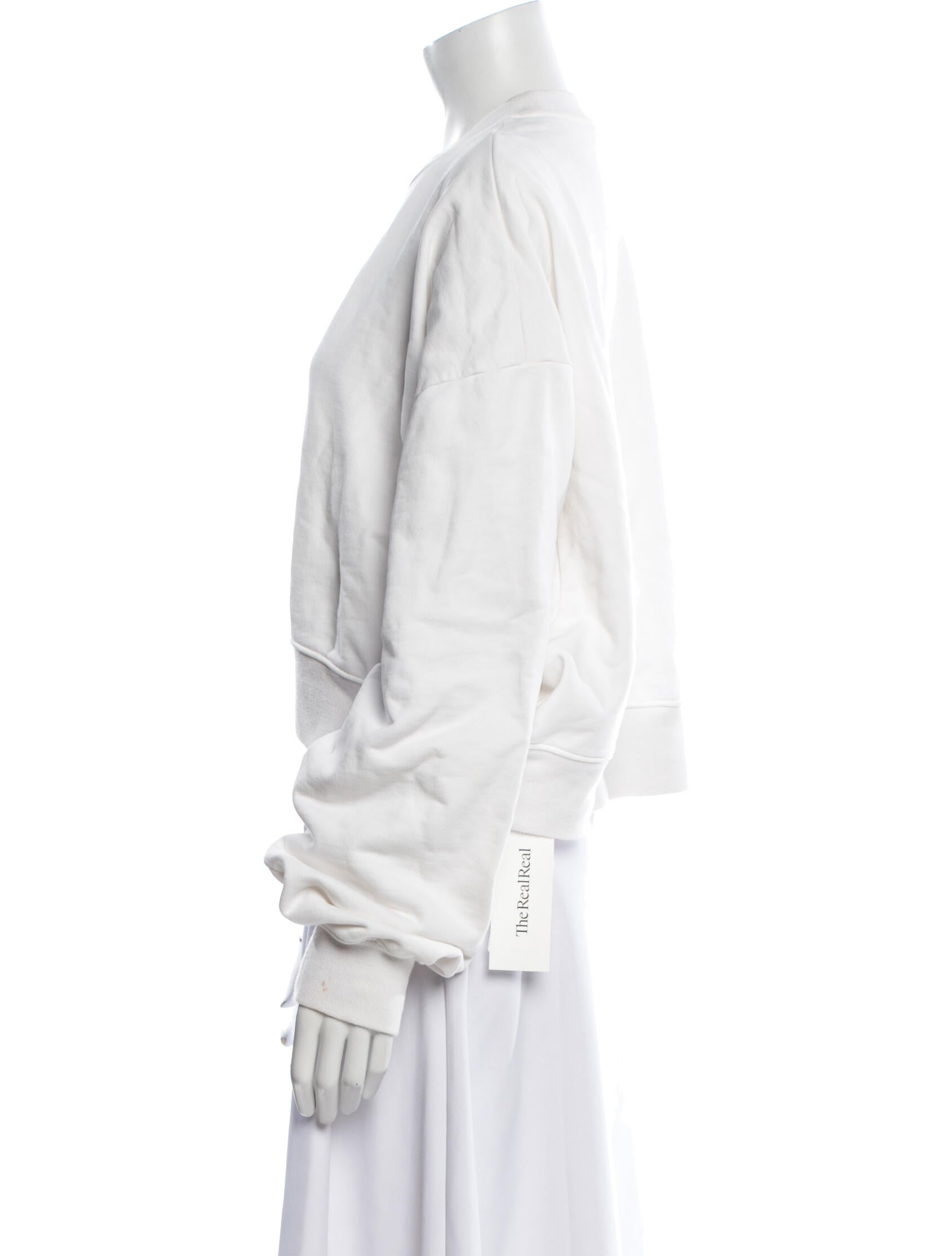 WARDROBE.NYC Crew Neck Long Sleeve Sweatshirt