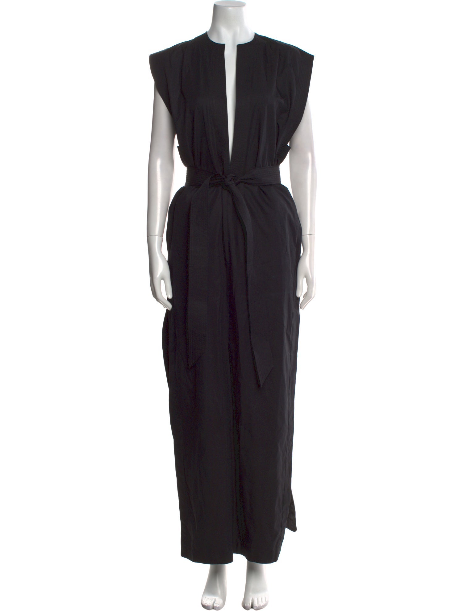 WARDROBE.NYC V-Neck Long Dress