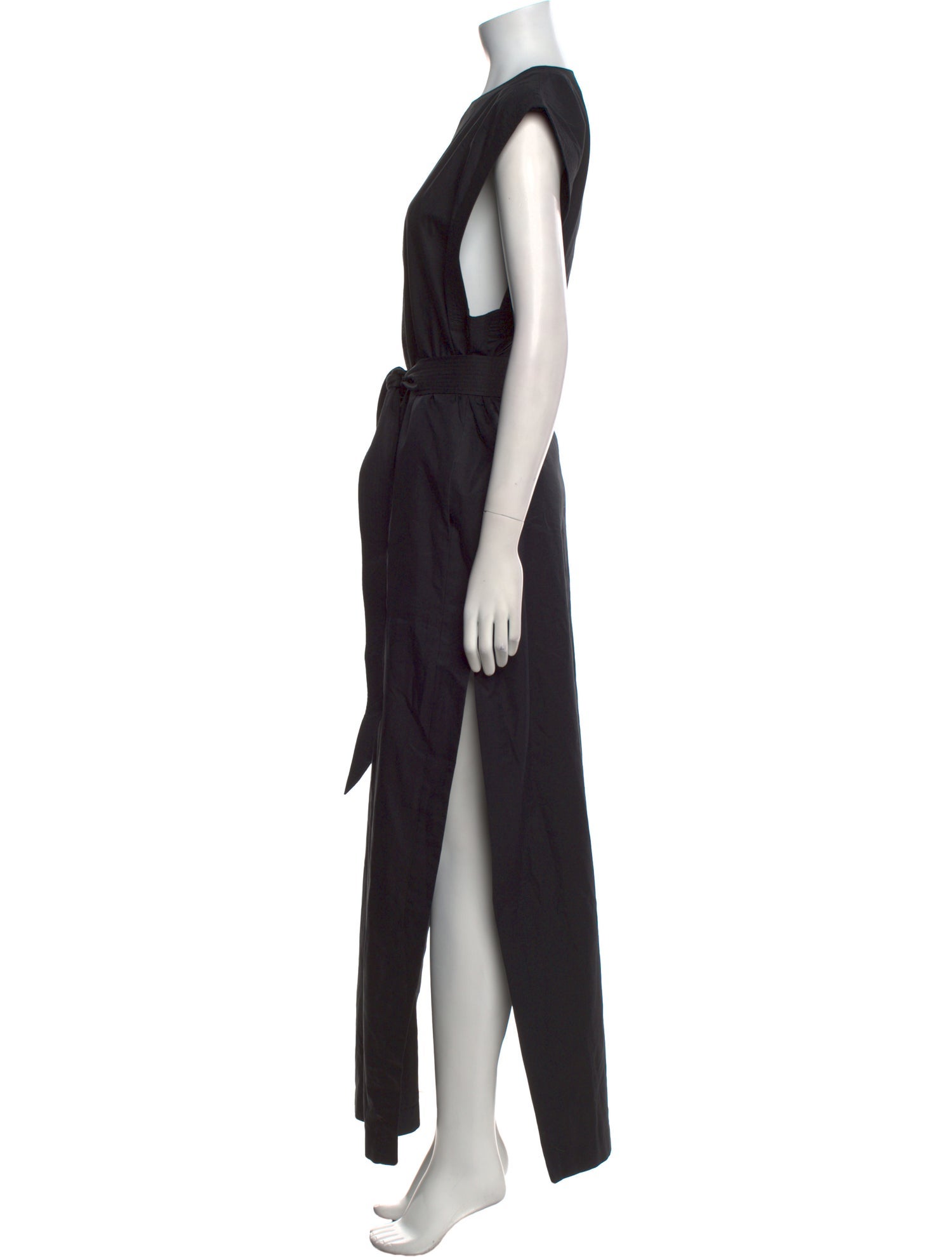 WARDROBE.NYC V-Neck Long Dress